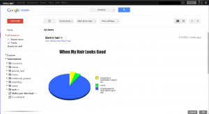 Total Screen Area for Google Reader